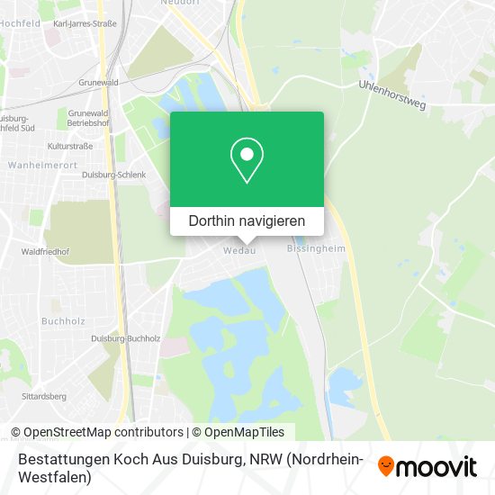 Bestattungen Koch Aus Duisburg Karte