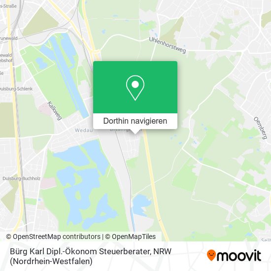Bürg Karl Dipl.-Ökonom Steuerberater Karte