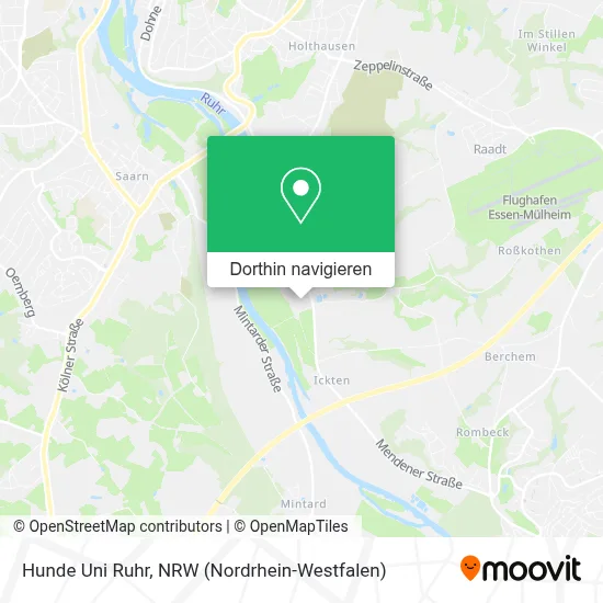 Hunde Uni Ruhr Karte