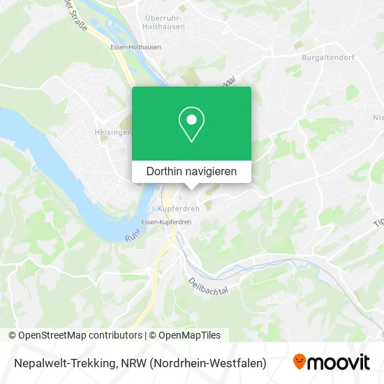 Nepalwelt-Trekking Karte