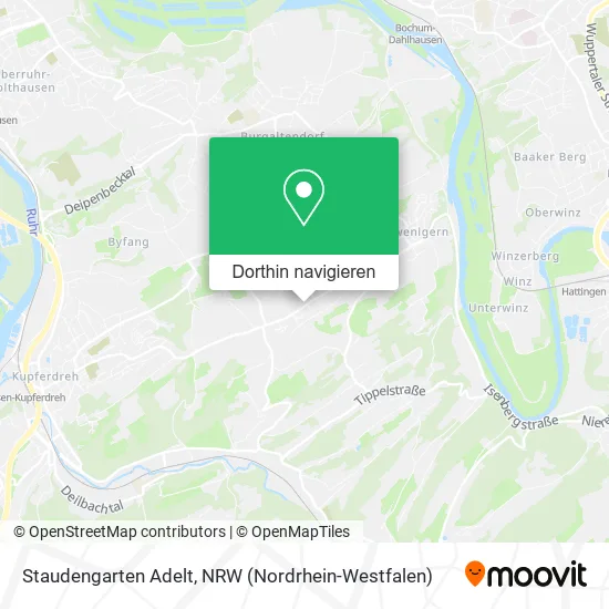 Staudengarten Adelt Karte