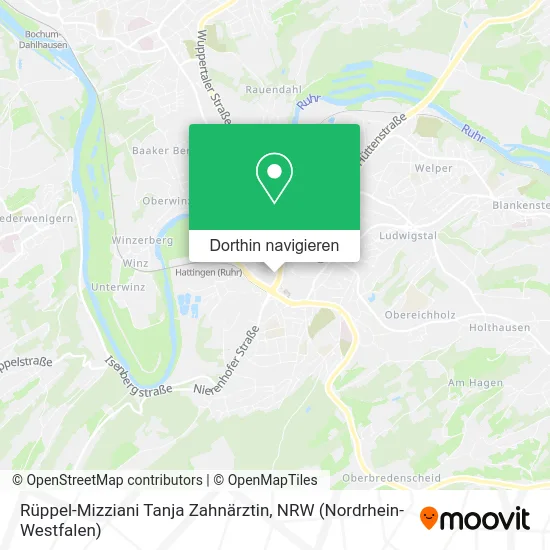 Rüppel-Mizziani Tanja Zahnärztin Karte