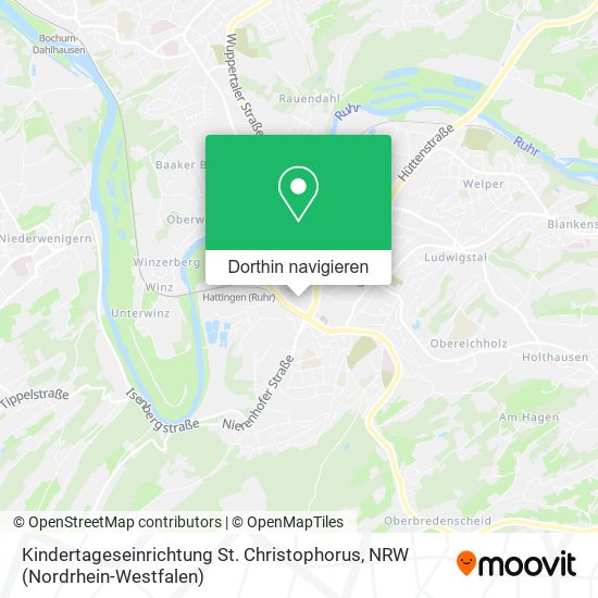 Kindertageseinrichtung St. Christophorus Karte