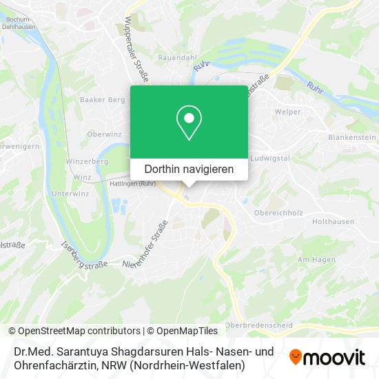 Dr.Med. Sarantuya Shagdarsuren Hals- Nasen- und Ohrenfachärztin Karte