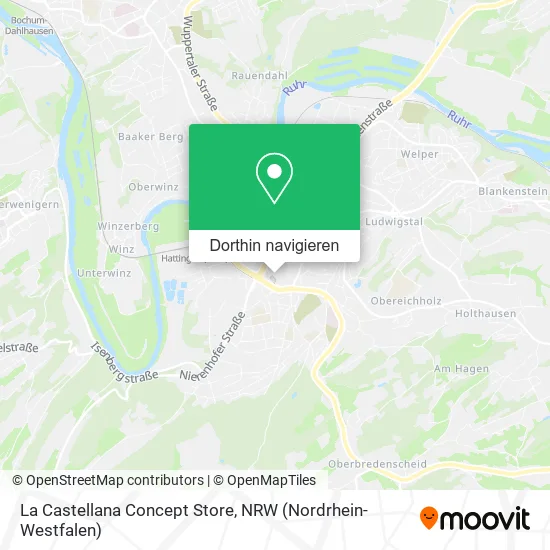 La Castellana Concept Store Karte