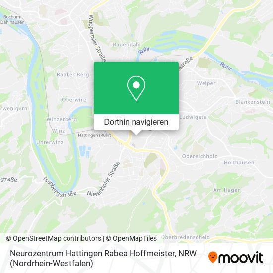 Neurozentrum Hattingen Rabea Hoffmeister Karte