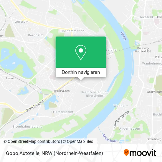 Gobo Autoteile Karte