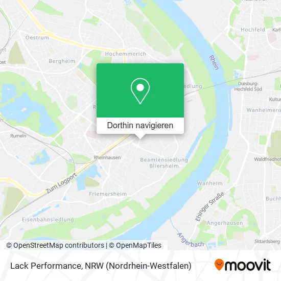 Lack Performance Karte