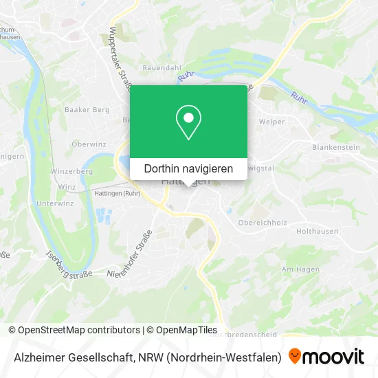 Alzheimer Gesellschaft Karte