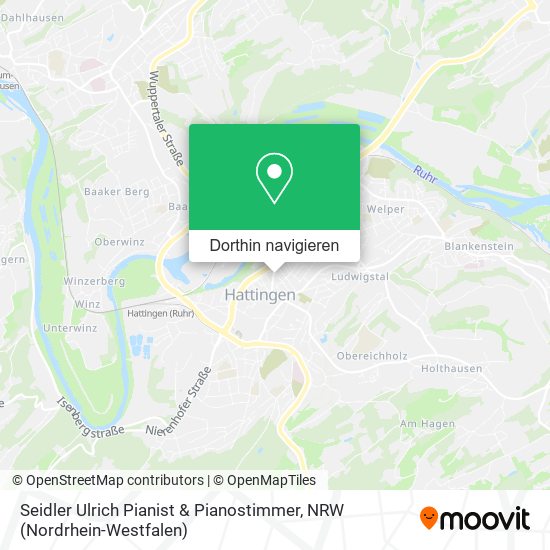 Seidler Ulrich Pianist & Pianostimmer Karte