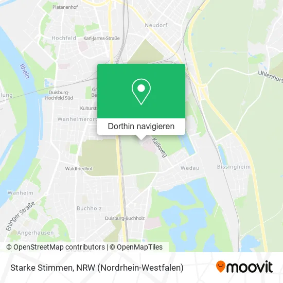 Starke Stimmen Karte