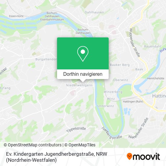 Ev. Kindergarten Jugendherbergstraße Karte