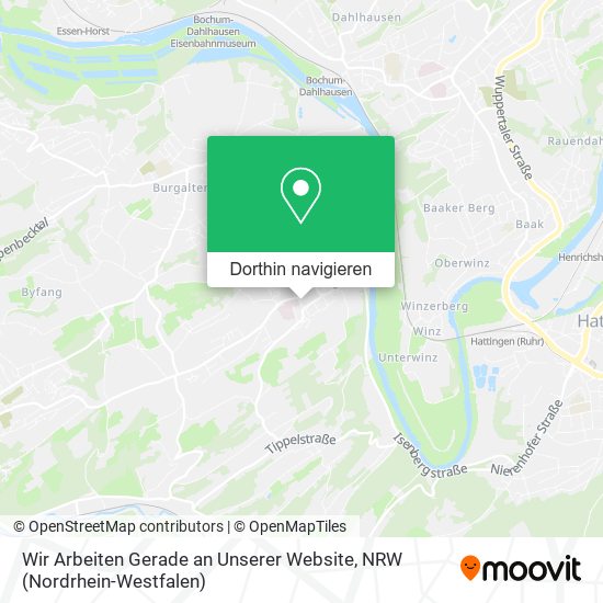 Wir Arbeiten Gerade an Unserer Website Karte