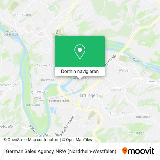 German Sales Agency Karte