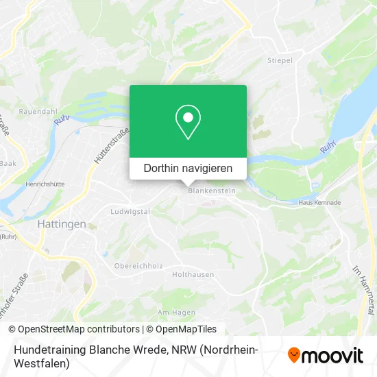 Hundetraining Blanche Wrede Karte