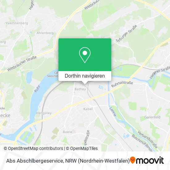 Abs Abschlbergeservice Karte