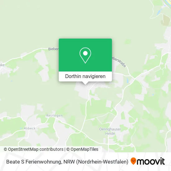 Beate S Ferienwohnung Karte