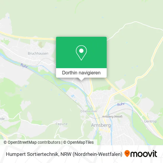 Humpert Sortiertechnik Karte