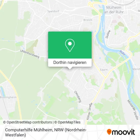 Computerhilfe Mühlheim Karte