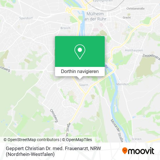 Geppert Christian Dr. med. Frauenarzt Karte
