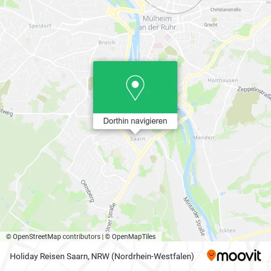 Holiday Reisen Saarn Karte