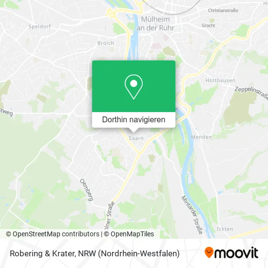 Robering & Krater Karte