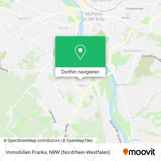 Immobilien Franke Karte