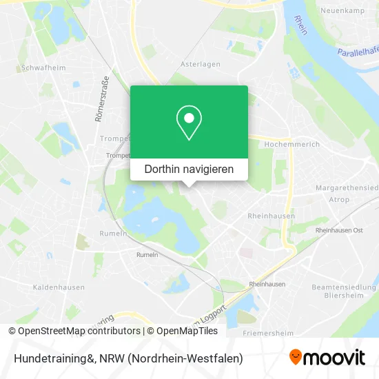 Hundetraining& Karte