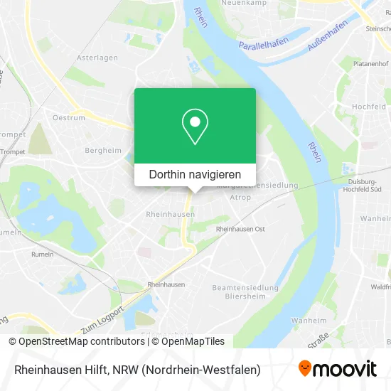 Rheinhausen Hilft Karte