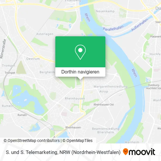 S. und S. Telemarketing Karte