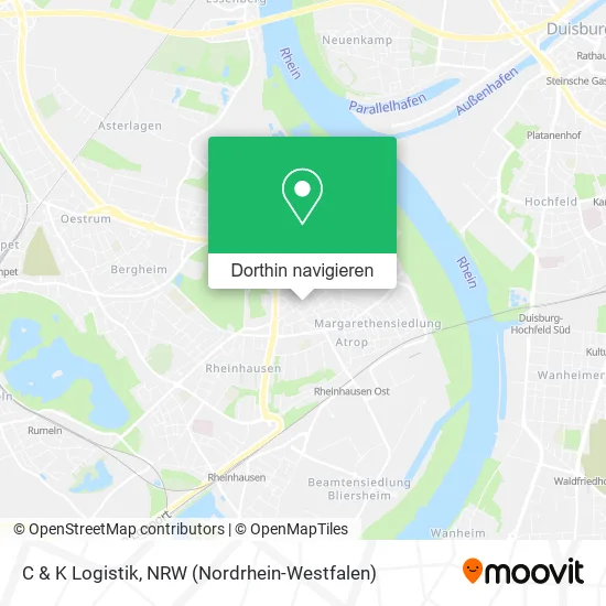 C & K Logistik Karte