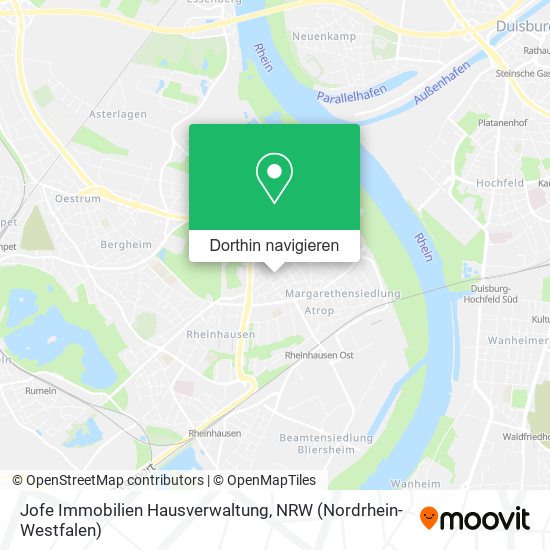 Jofe Immobilien Hausverwaltung Karte