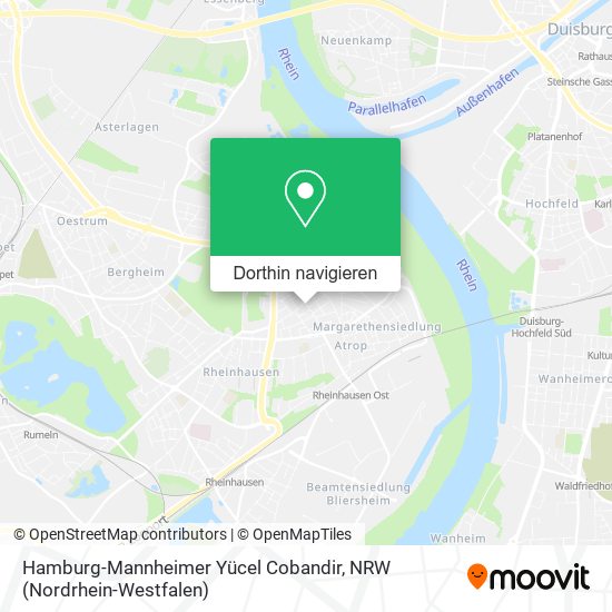 Hamburg-Mannheimer Yücel Cobandir Karte