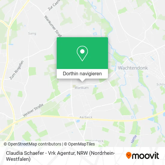 Claudia Schaefer - Vrk Agentur Karte