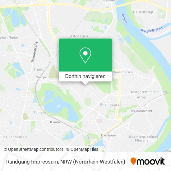 Rundgang Impressum Karte