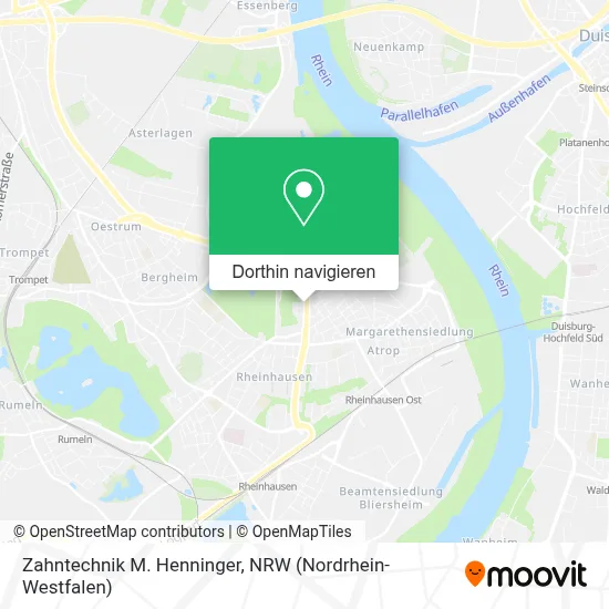 Zahntechnik M. Henninger Karte