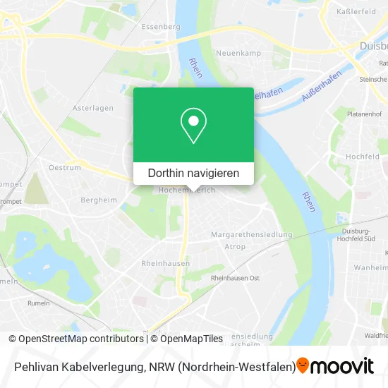 Pehlivan Kabelverlegung Karte