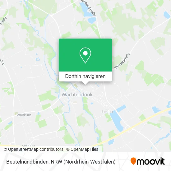 Beutelnundbinden Karte