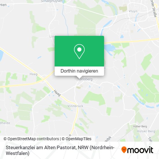 Steuerkanzlei am Alten Pastorat Karte