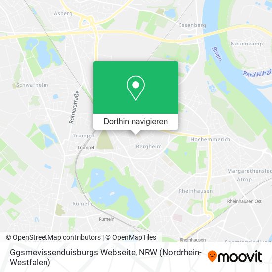 Ggsmevissenduisburgs Webseite Karte