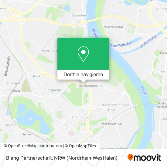 Blang Partnerschaft Karte