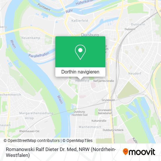 Romanowski Ralf Dieter Dr. Med Karte