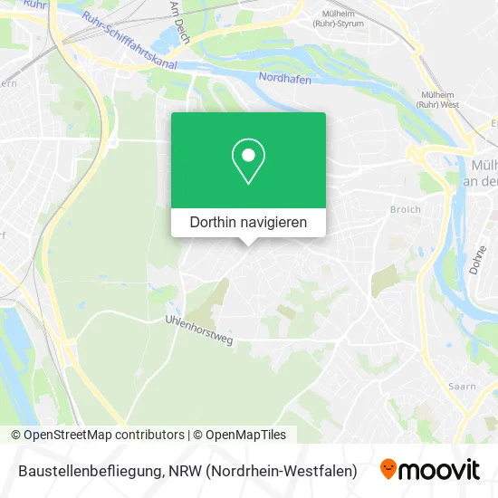 Baustellenbefliegung Karte