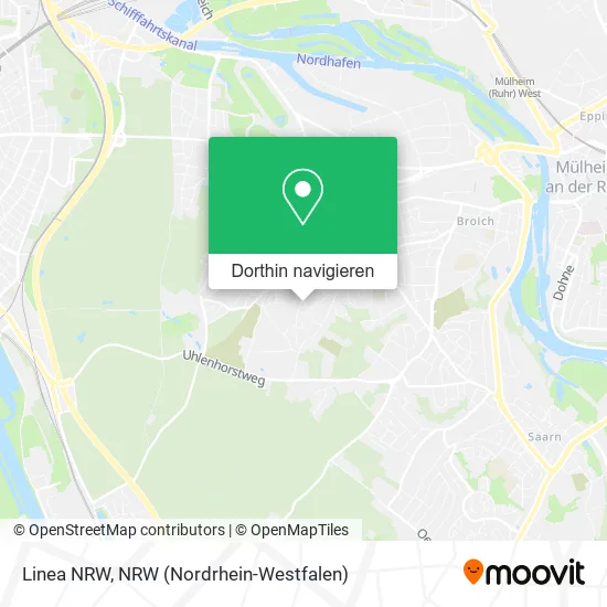 Linea NRW Karte