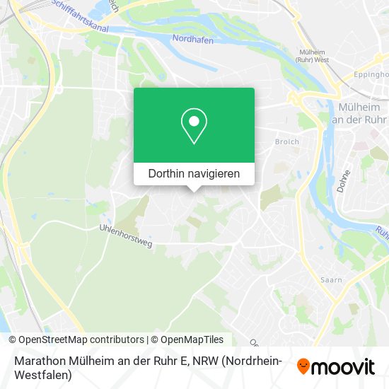 Marathon Mülheim an der Ruhr E Karte