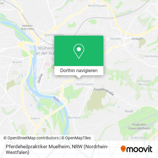 Pferdeheilpraktiker Muelheim Karte
