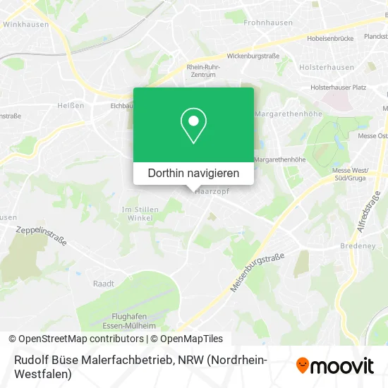 Rudolf Büse Malerfachbetrieb Karte