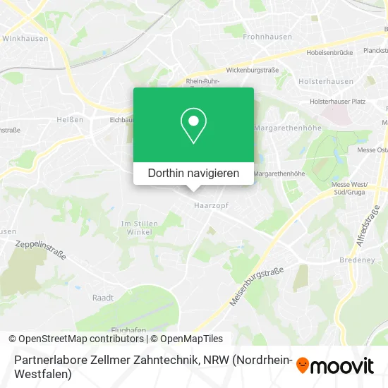 Partnerlabore Zellmer Zahntechnik Karte