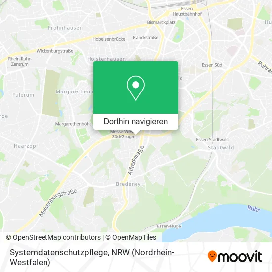 Systemdatenschutzpflege Karte