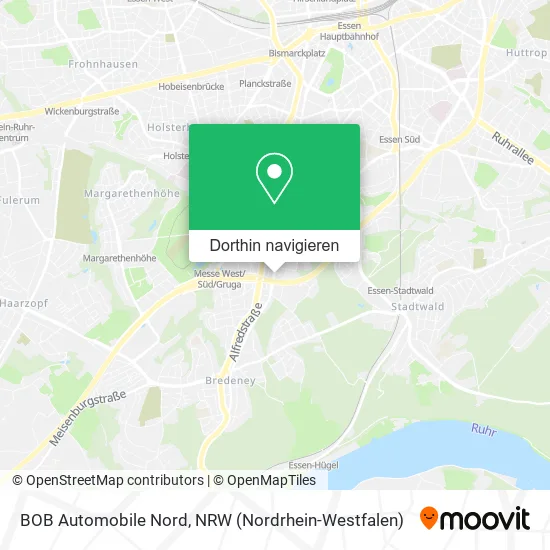 BOB Automobile Nord Karte